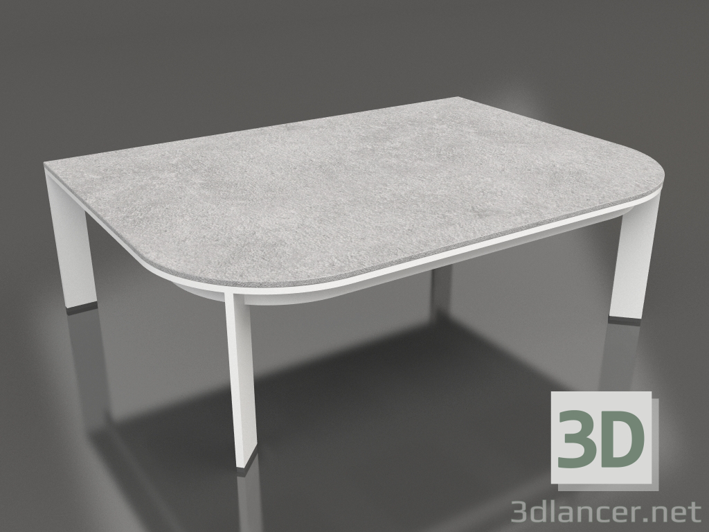 3d model Side table 60 (White) - preview