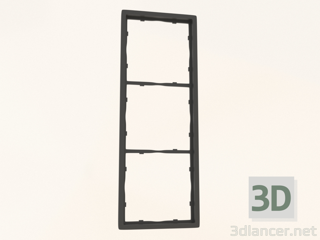 3d model Marco 3-a (negro, DA21328) R98 - vista previa