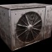 3d model old air conditioning - preview