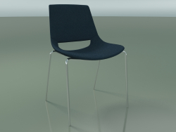 Chair 1213 (4 legs, stackable, fabric upholstery, CRO)