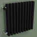 3d model Vertical radiator RETTA (10 sections 500 mm 60x30, black matt) - preview
