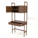 3d model Work table RT 02 (open) (900x500x1900, wood brown light) - preview
