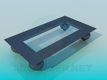 3d model Coffee table - preview 3d model Coffee table - preview