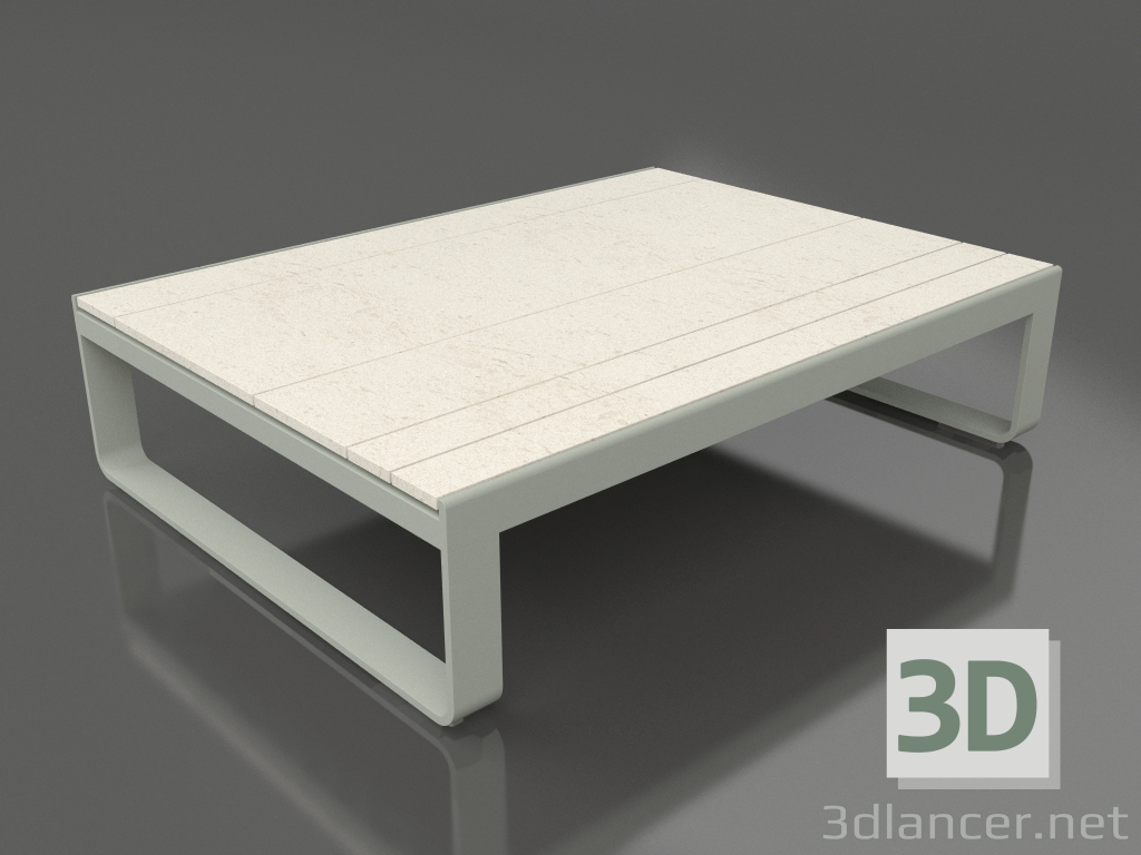 modello 3D Tavolino 120 (DEKTON Danae, Grigio cemento) - anteprima