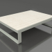 3d model Coffee table 120 (DEKTON Danae, Cement gray) - preview