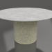modèle 3D Table à manger Ø140 (Or) - preview