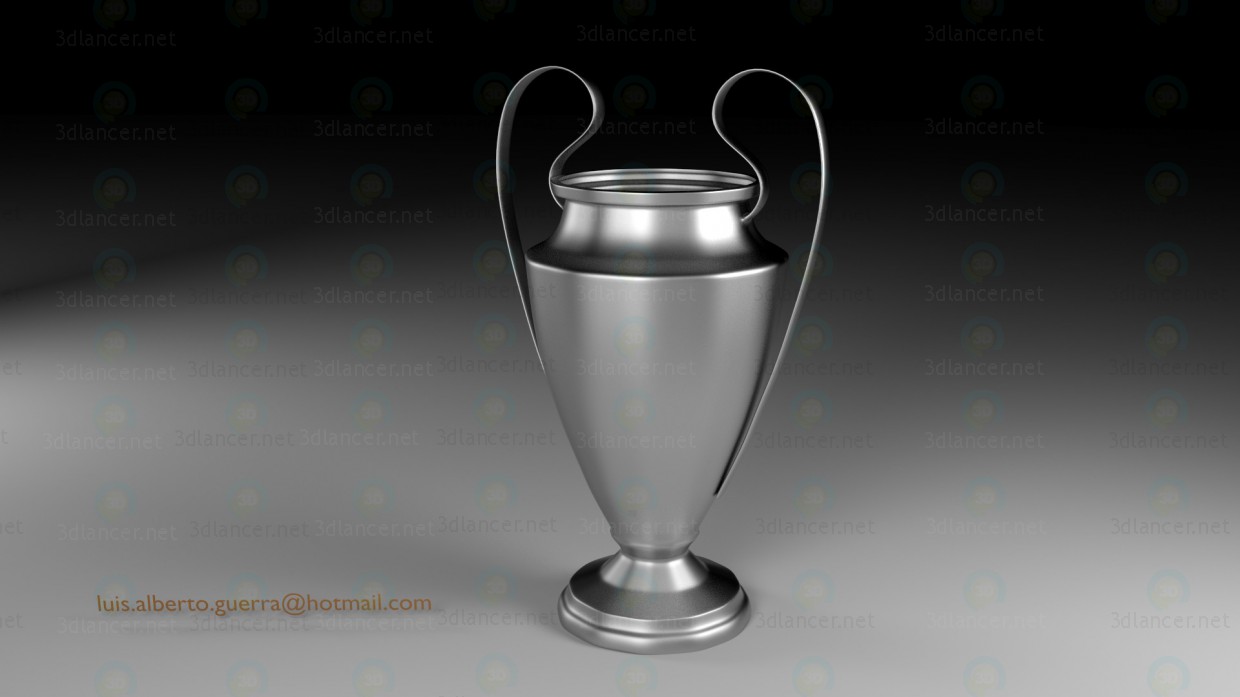 modèle 3D Coupe des clubs champions - preview