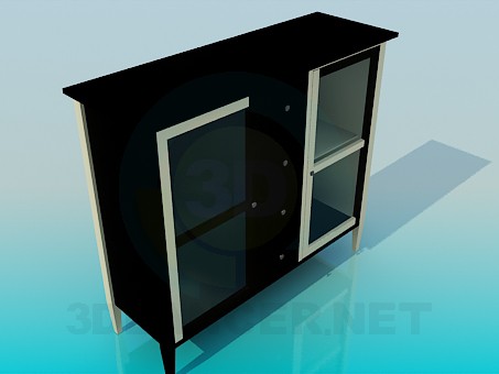 3d model Sideboard, the lower part - preview 3d model Sideboard, the lower part - preview