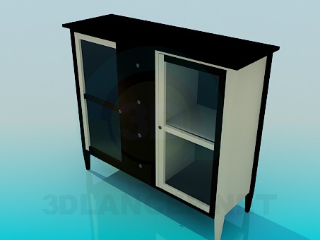 3d model Sideboard, the lower part - preview 3d model Sideboard, the lower part - preview