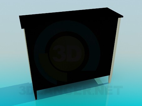 3d model Sideboard, the lower part - preview 3d model Sideboard, the lower part - preview