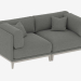 3d model Modular sofa CASE 1880mm (art 903-904) - preview