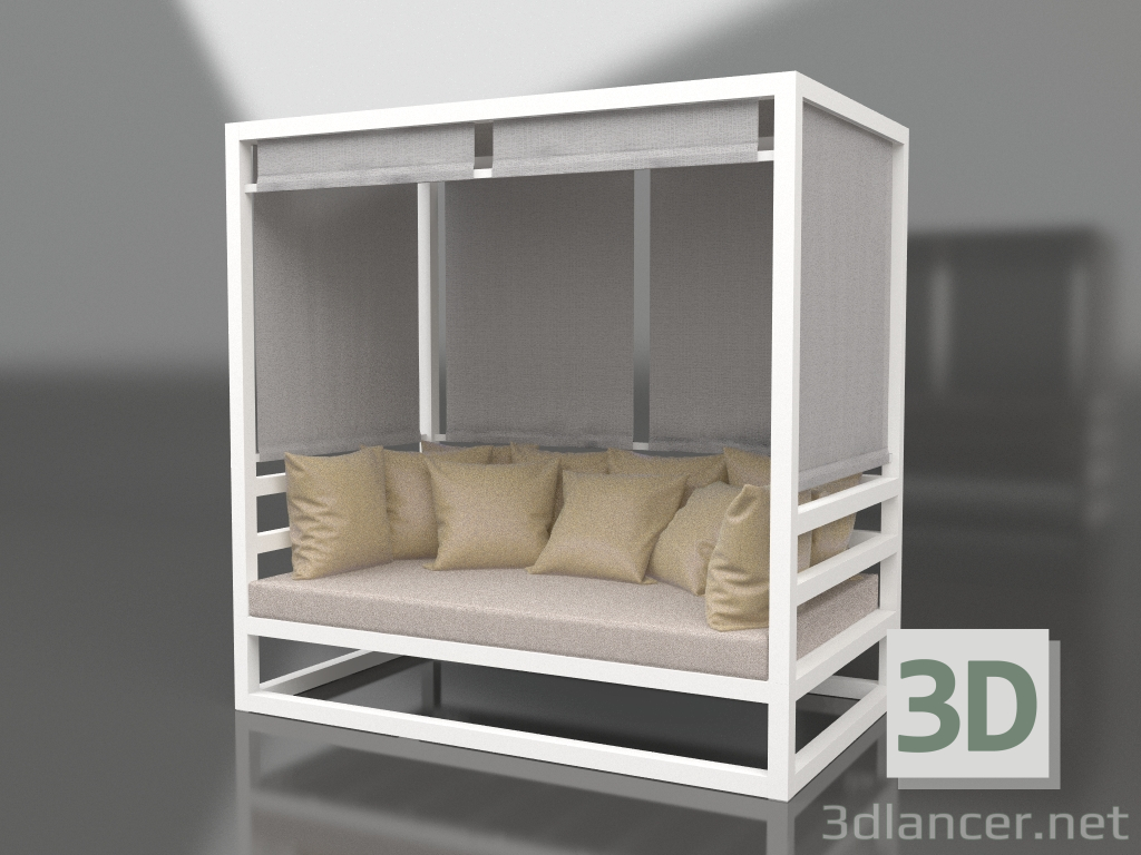 3d model Sofa (White) - preview