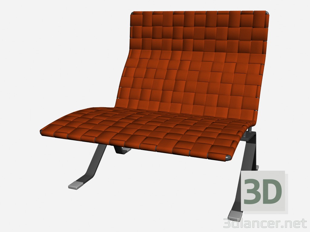 3d модель Кресло Nik 1 – превью