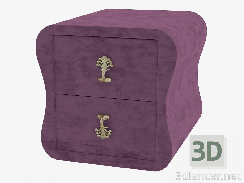 3d model Bedside table Universale - preview