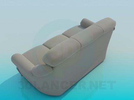 3d модель Диван High Poly – превью 3d модель Диван High Poly – превью