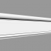 3D Modell Türrahmen (Formteil) DX119-2300 (230 x 9,2 x 2,2 cm) - Vorschau