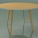 modèle 3D Table ronde 3500 (H 74 - P 120 cm, M02, Chêne naturel) - preview