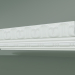 3d model Plaster cornice with ornament KV136-S - preview