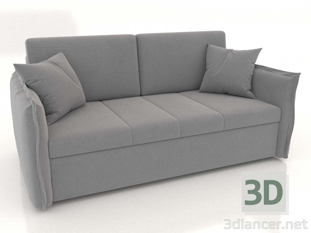 3d model Sofa bed Caitlin (grey) - preview