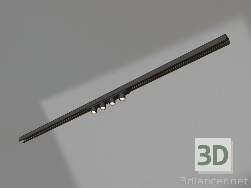 modèle 3D Lampe MAG-ORIENT-KRATER-L195-12W Warm3000 (BK, 25 degrés, 48V, DALI) - preview