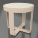 modello 3D Tavolino rotondo Ø42 (DEKTON Danae, Sabbia) - anteprima
