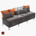 3D Modell Combo-Sofa - Vorschau