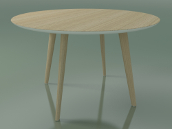 Table ronde 3500 (H 74 - P 120 cm, M02, Chêne blanchi)