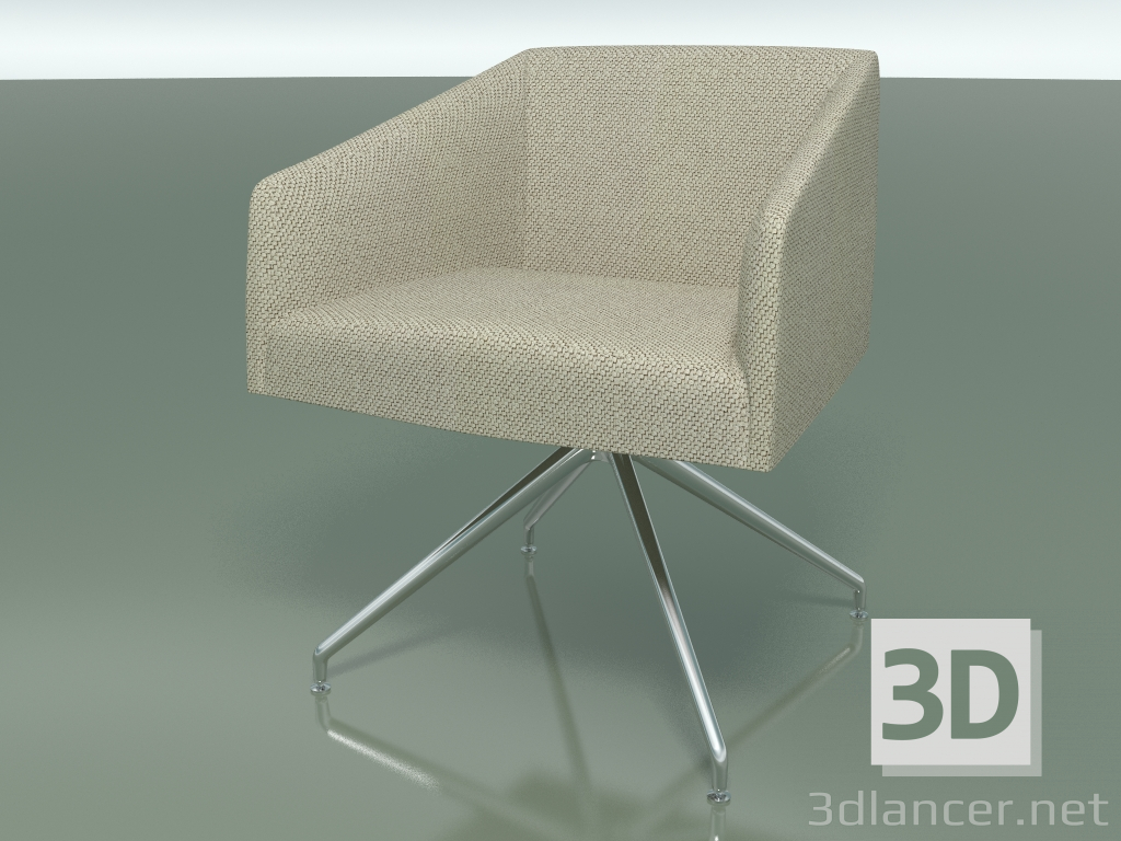 3D modeli Koltuk 2706 (kumaş döşemeli, döner, LU1) - önizleme