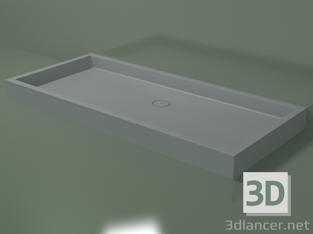 3D modeli Duş teknesi Alto (30UA0135, Gümüş Gri C35, 200x90 cm) - önizleme