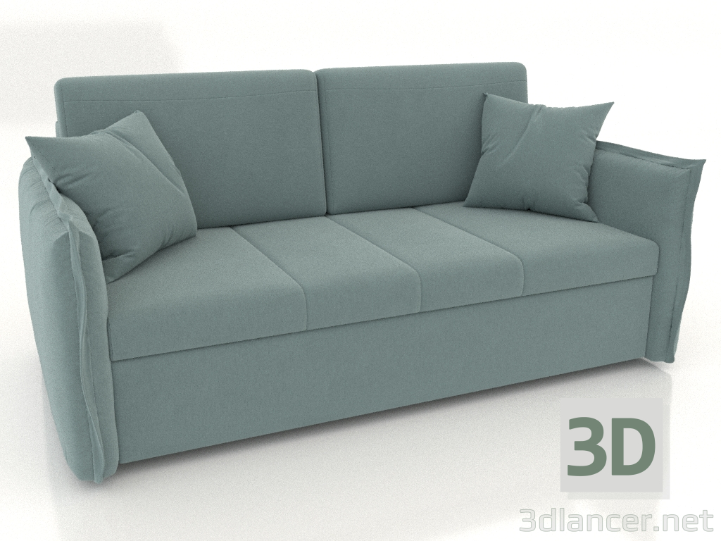 3 डी मॉडल सोफा बेड केटलिन (स्नो मिंट) - पूर्वावलोकन