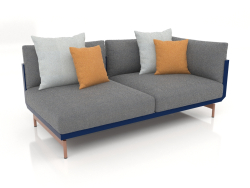 Módulo de sofá, seção 1 direita (azul noturno)