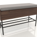 3d model Bench (dark walnut) - preview