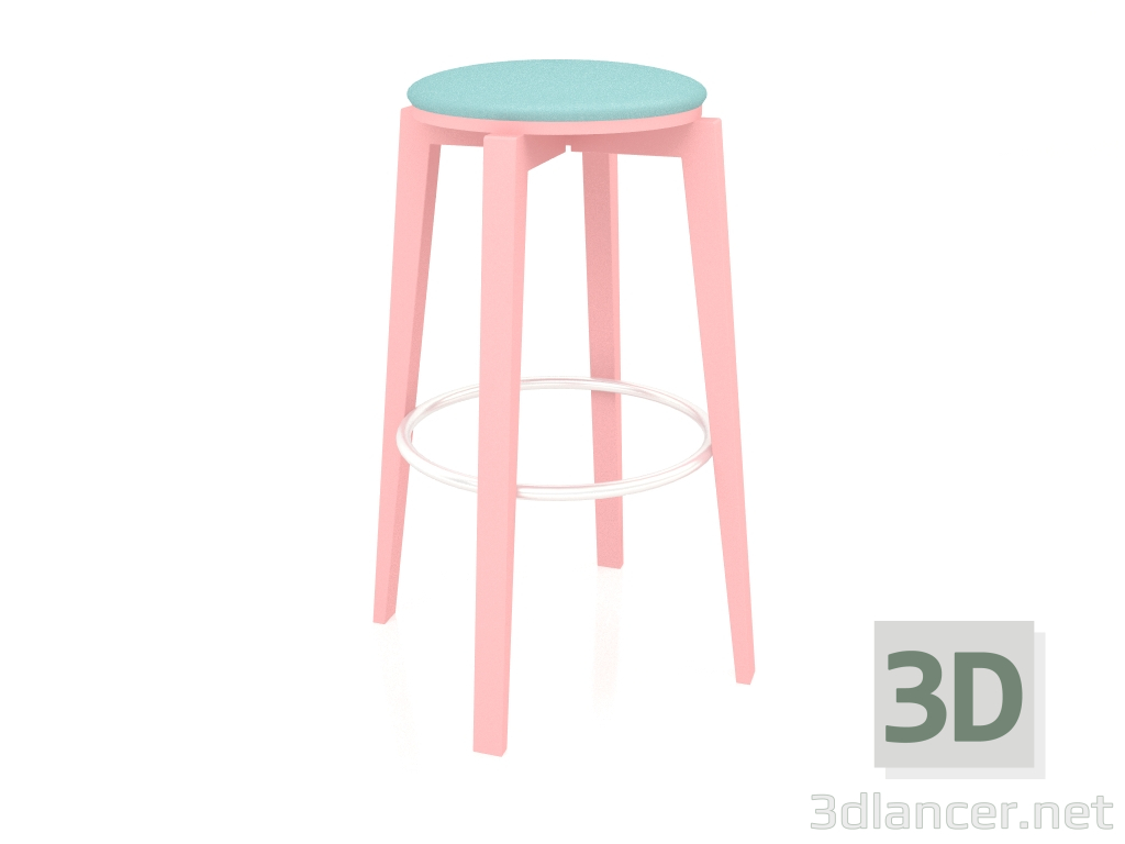 3d модель Табурет барний Simplex (варіант 4) – превью