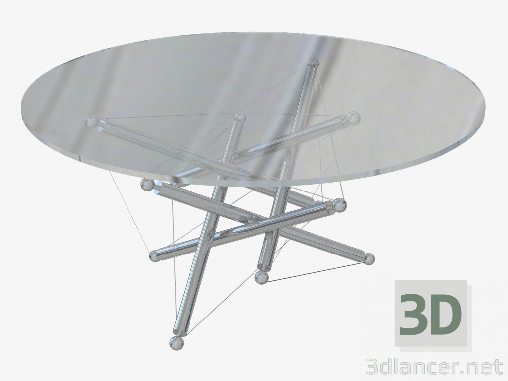 3d model Mesa de centro 713 - vista previa 3d model Mesa de centro 713 - vista previa