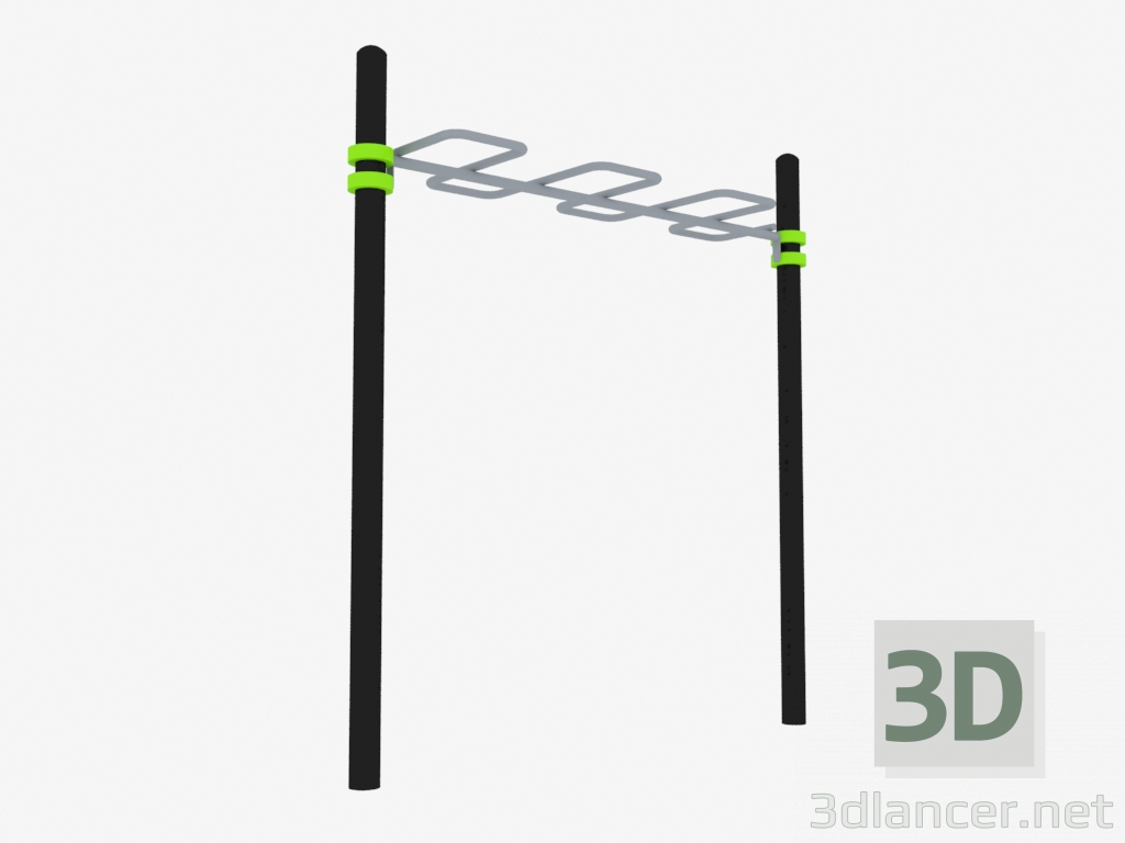 3d model Sports Equipment (W0002) - preview