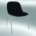 3D modeli A Tabanlı Elyaf Sandalye (Siyah) - önizleme