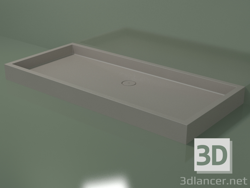 modèle 3D Receveur de douche Alto (30UA0135, Clay C37, 200x90 cm) - preview