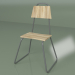 modèle 3D Chaise (gris foncé, placage clair) - preview