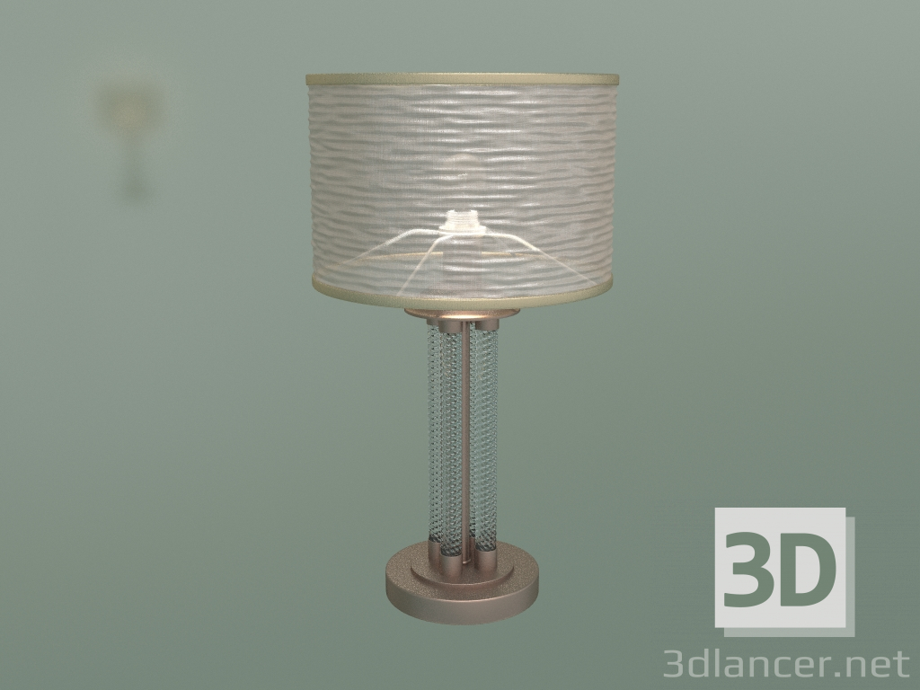 3d model Lámpara de mesa Licata 01073-1 (oro perla) - vista previa
