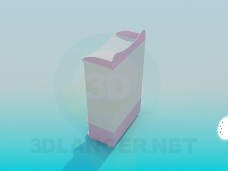 modelo 3D Armario para cosas de bebé - escuchar modelo 3D Armario para cosas de bebé - escuchar