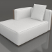 modello 3D Modulo divano, sezione 2 sinistra (Bronzo) - anteprima