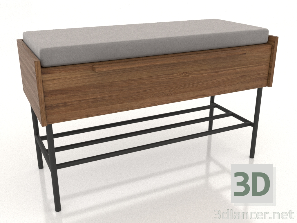 Modelo 3d Banquete 1 (nogueira clara) - preview