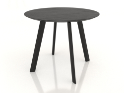 Yemek masası BRASKO 900x900x750 mm (siyah meşe)