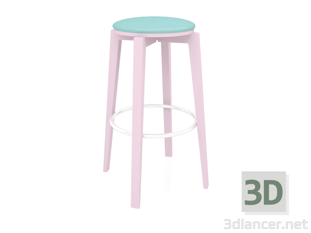 3d модель Табурет барний Simplex (варіант 5) – превью