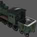 3d Locomotive model buy - render