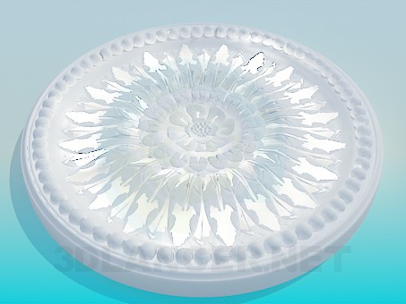 3d model Ceiling outlet - preview 3d model Ceiling outlet - preview