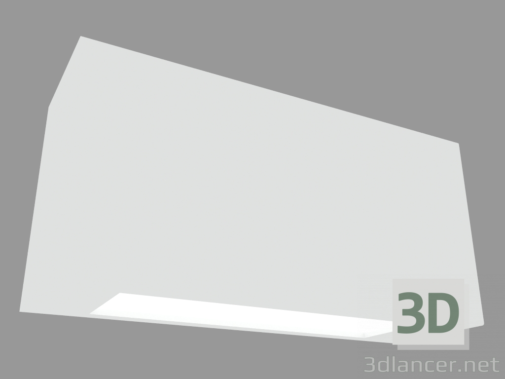 3D Modell Wandleuchte LIFT RECHTECKIG (S5061) - Vorschau