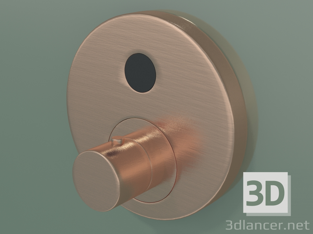 modèle 3D Mitigeur douche encastrable avec thermostat (36722310) - preview
