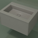 modello 3D Lavabo con cassetto (06UC42401, Clay C37, L 72, P 50, H 36 cm) - anteprima