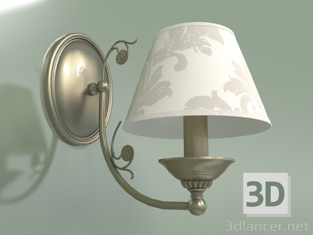 modello 3D Lampada da parete CASAMIA ABAZUR CAS-K-1 (PA) - anteprima